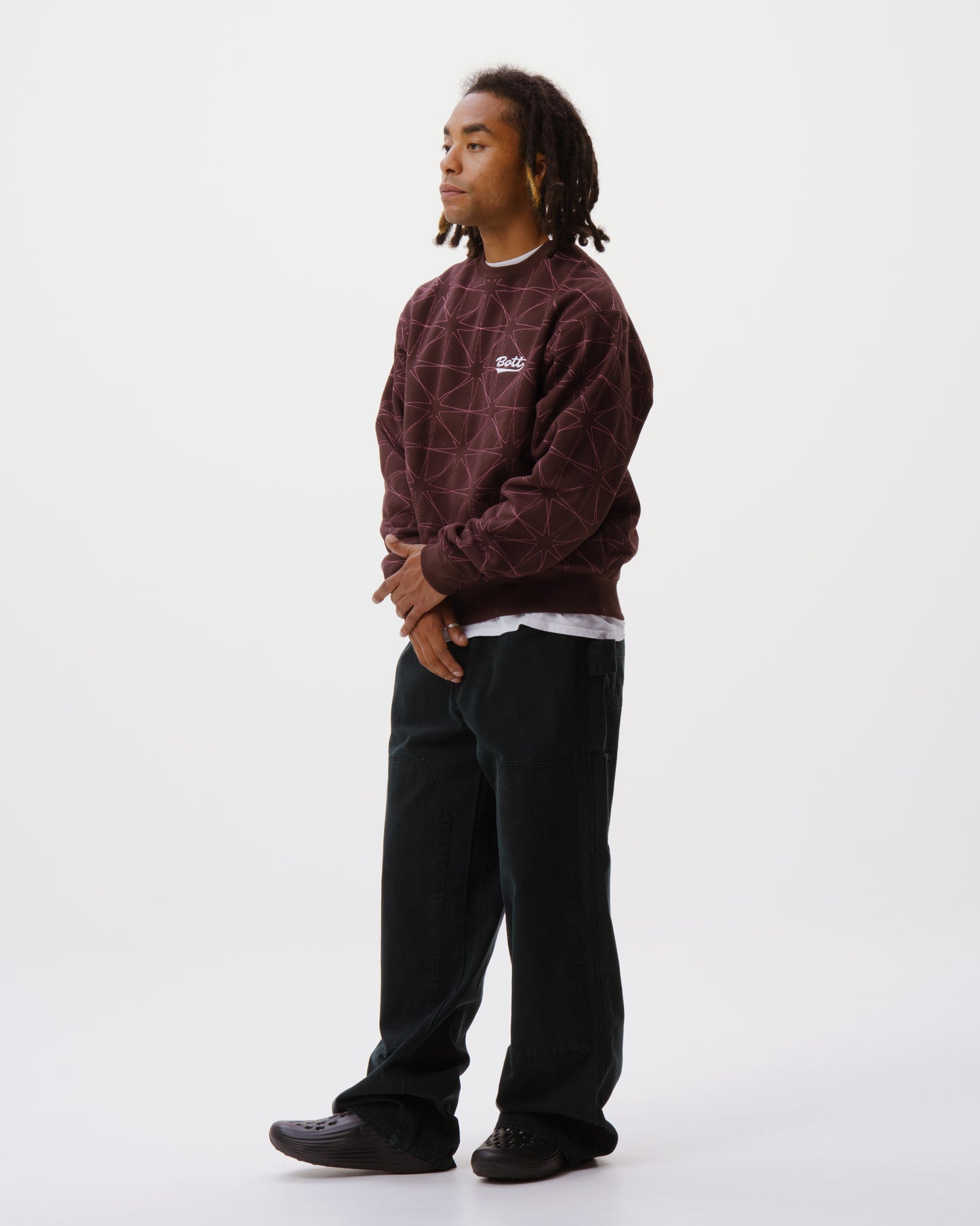 Sparkle Stitched Crewneck