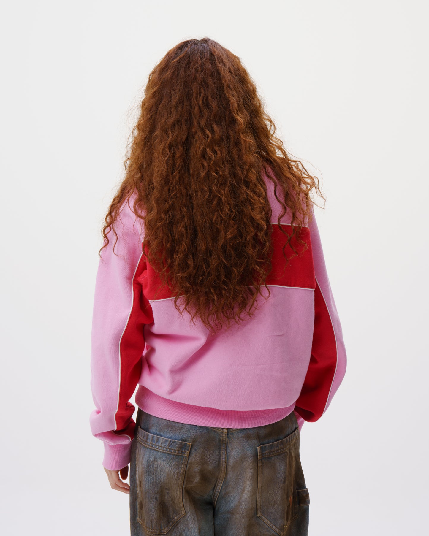 Paneled Crewneck