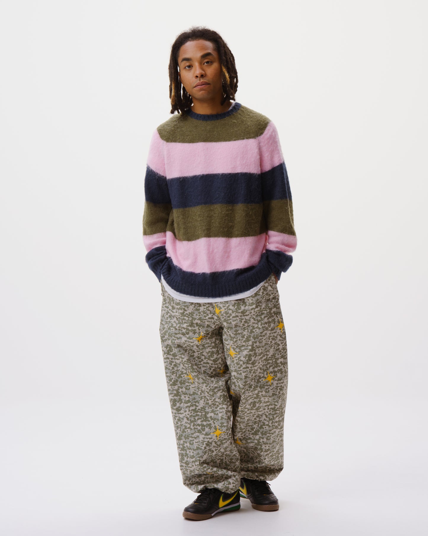Striped Mohair Knit
