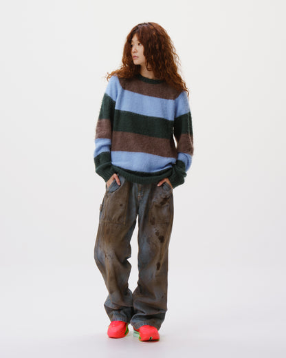 Striped Mohair Knit