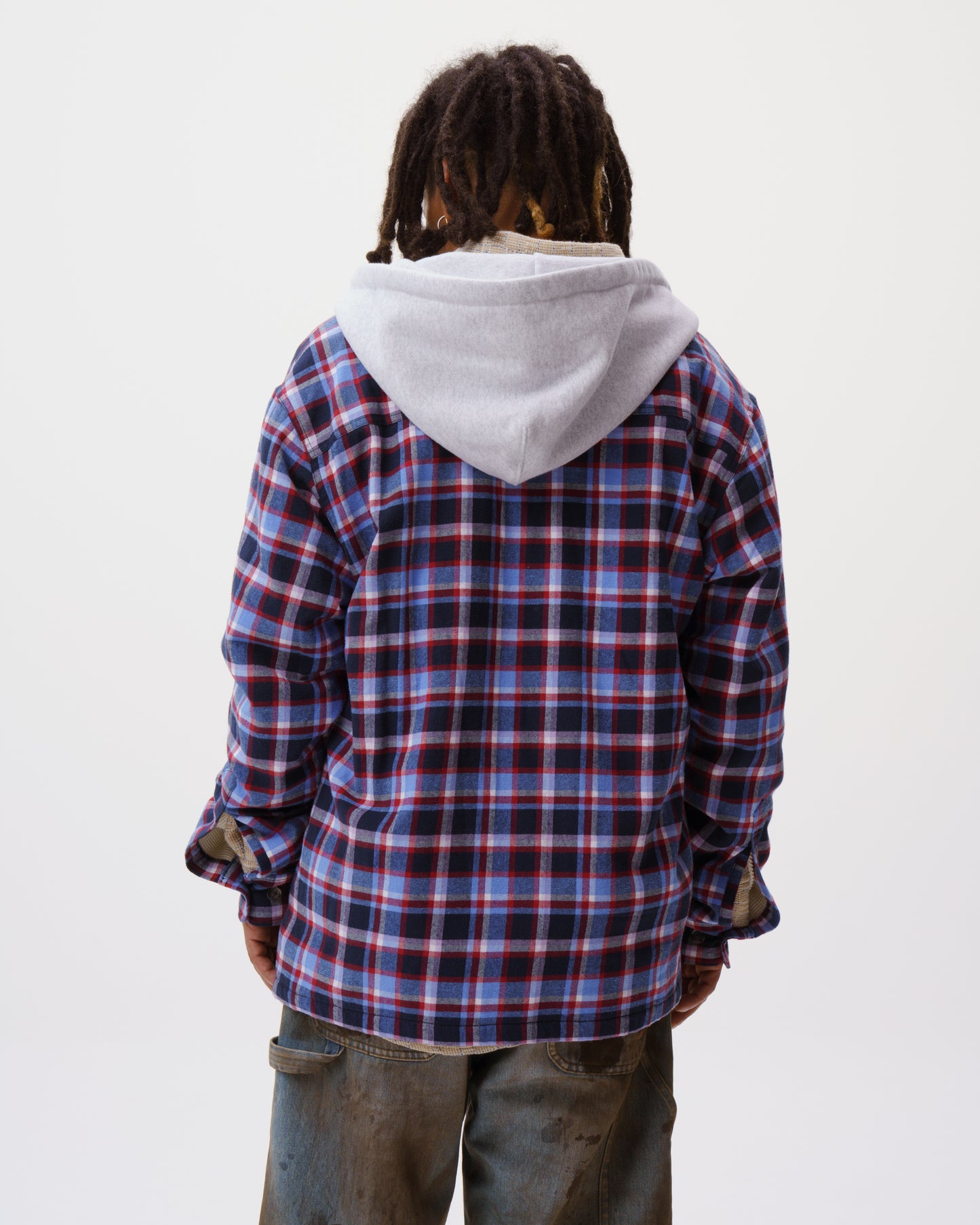 Hooded Flannel Shirt