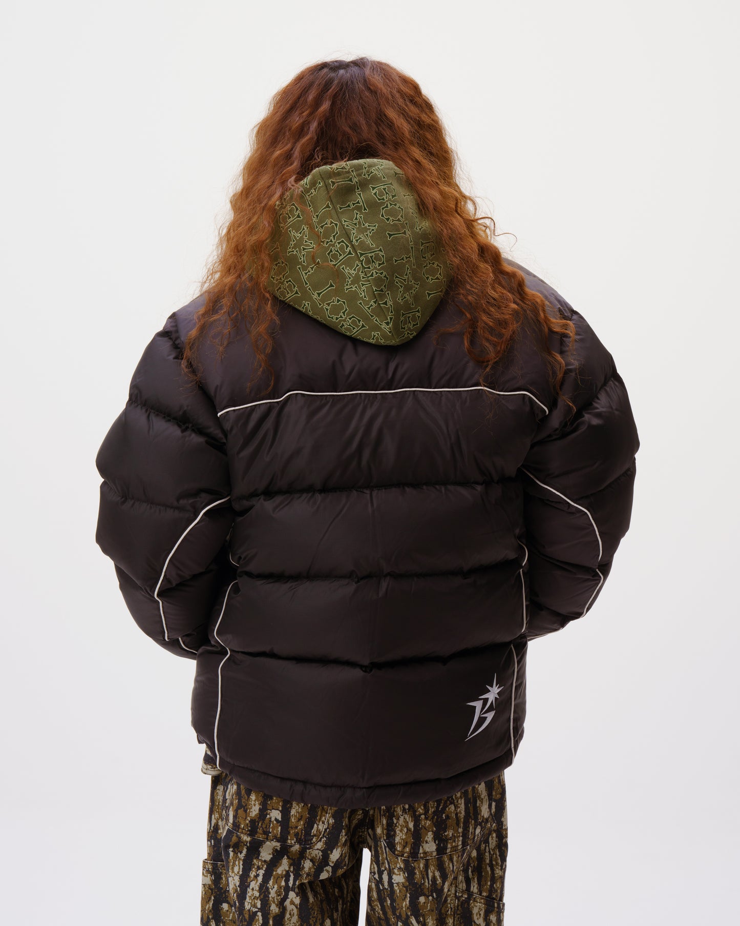 B Logo Down Jacket