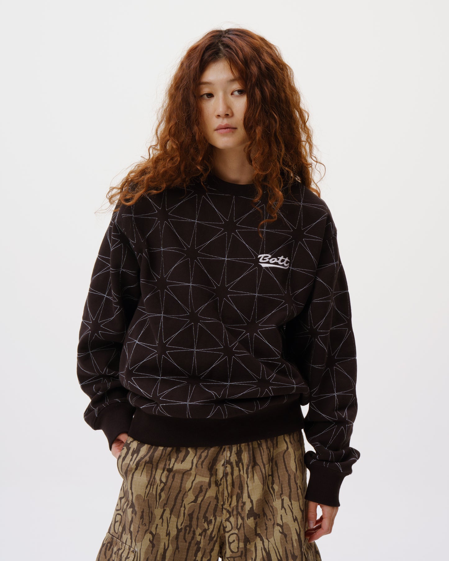 Sparkle Stitched Crewneck