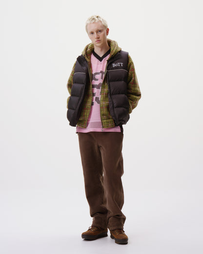 B Logo Down Vest