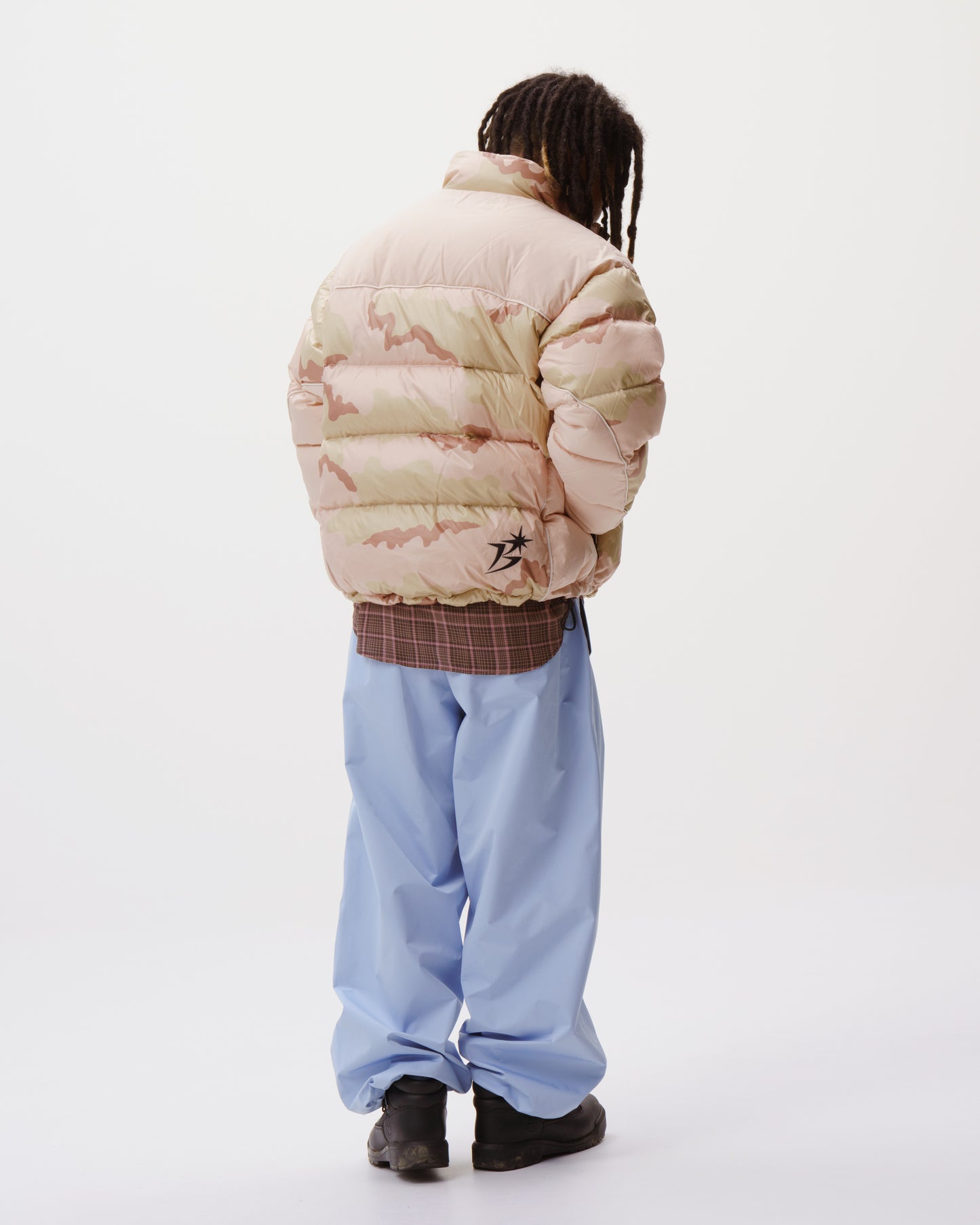 B Logo Down Jacket