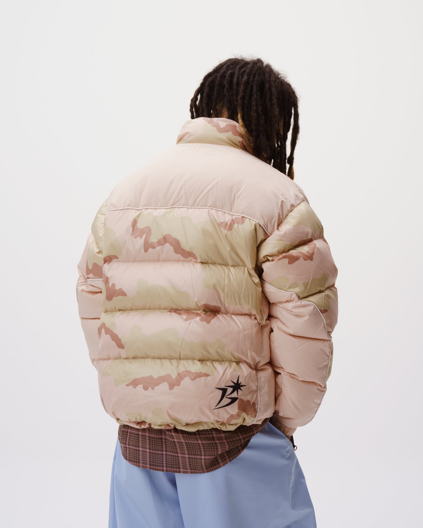 B Logo Down Jacket