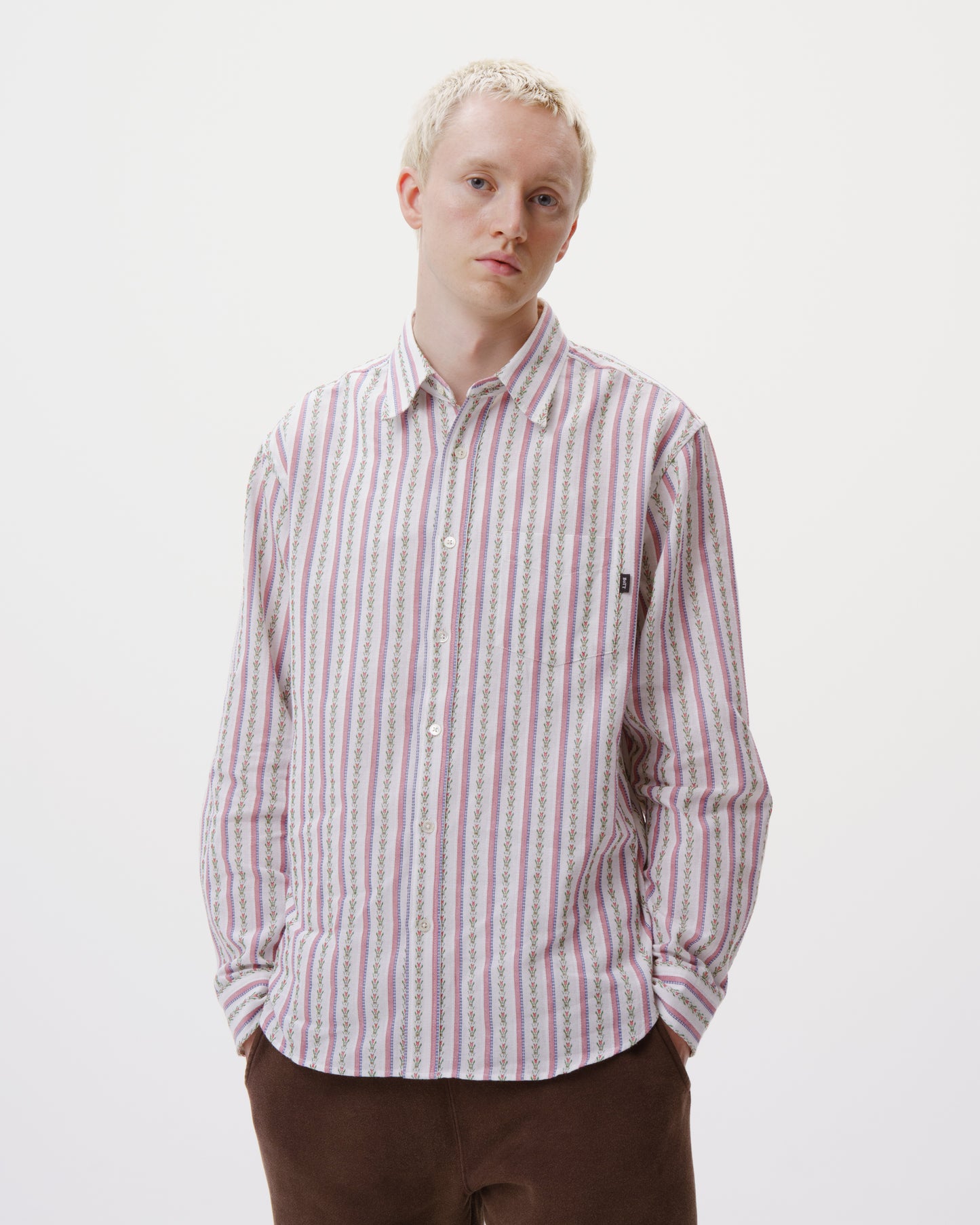 Flower Striped Shirt