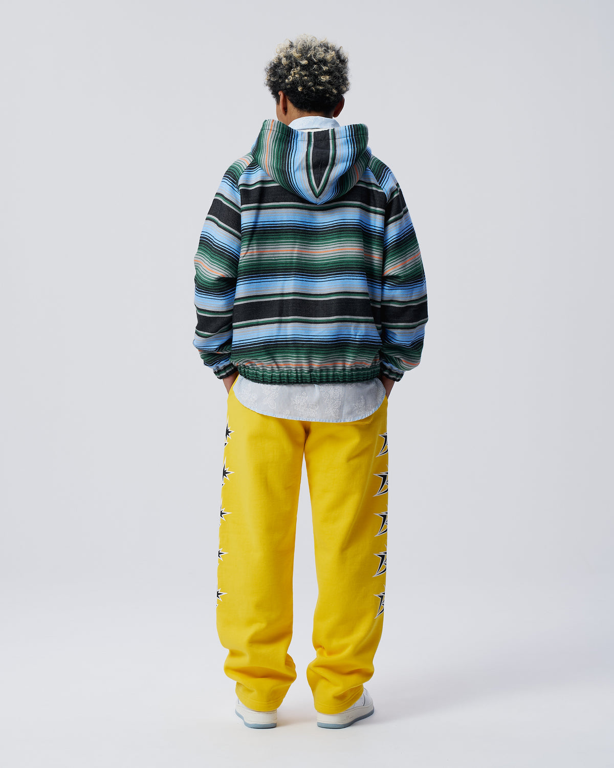Serape Raglan Zip Hoodie