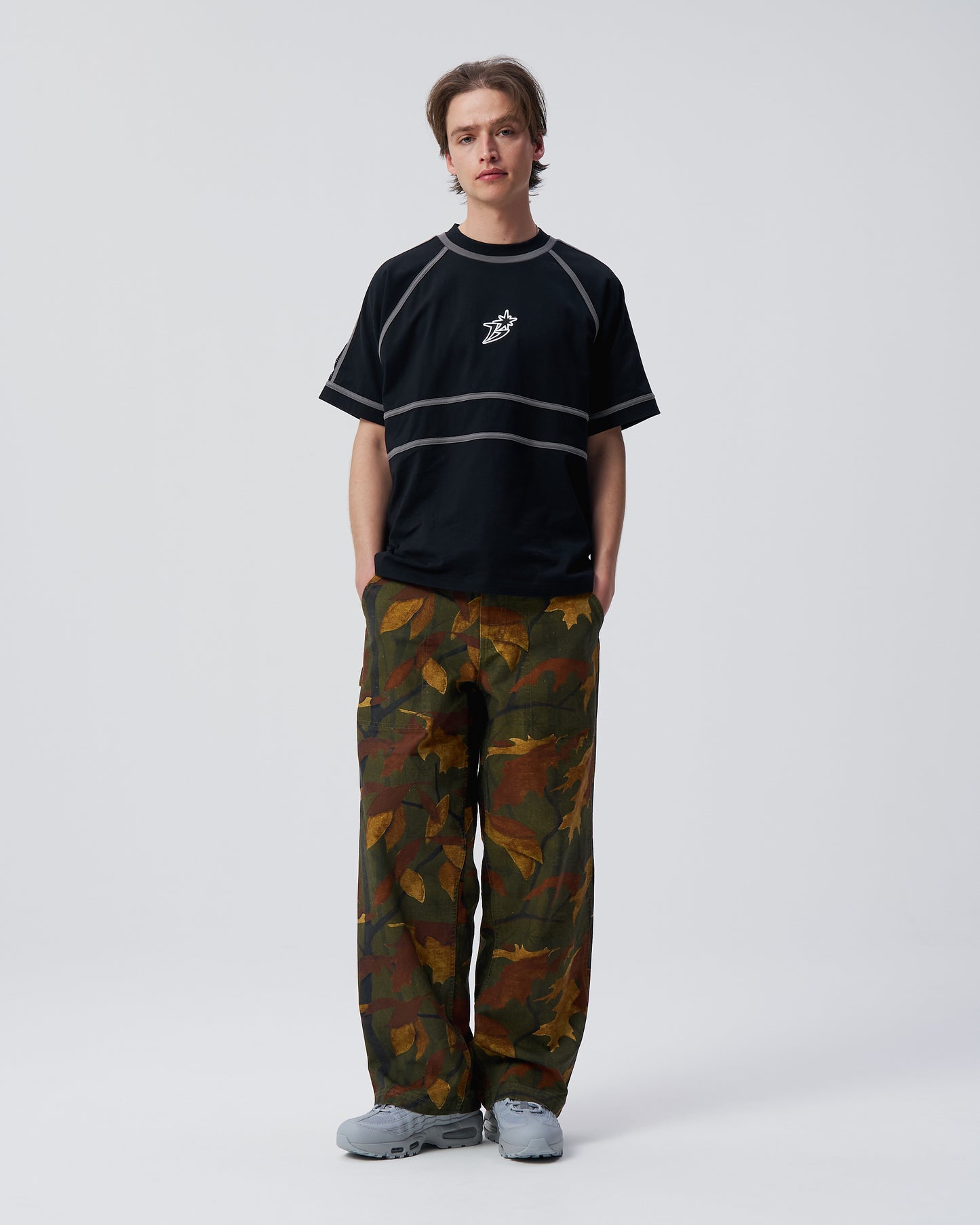 Mesh Paneled Tee