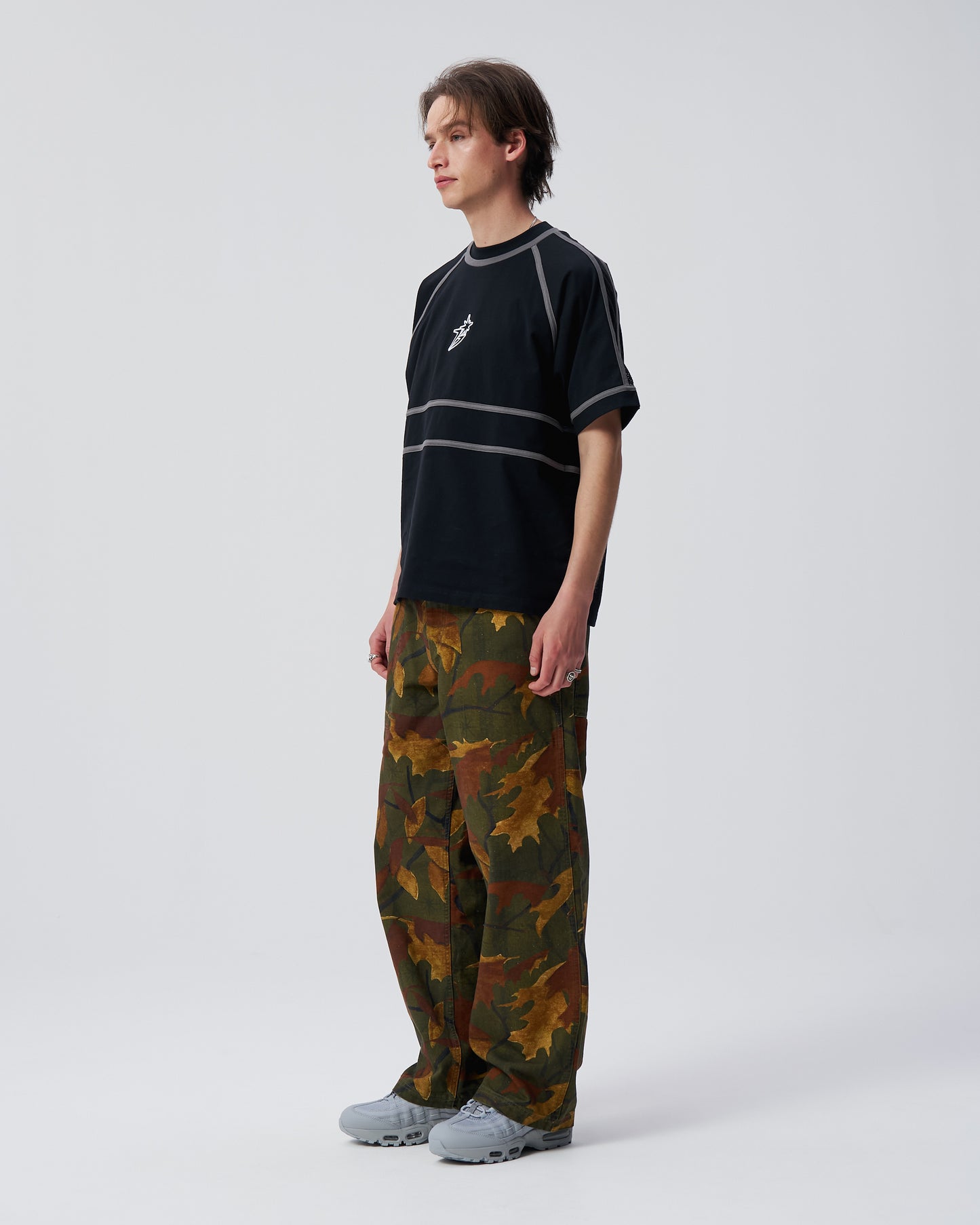 Mesh Paneled Tee