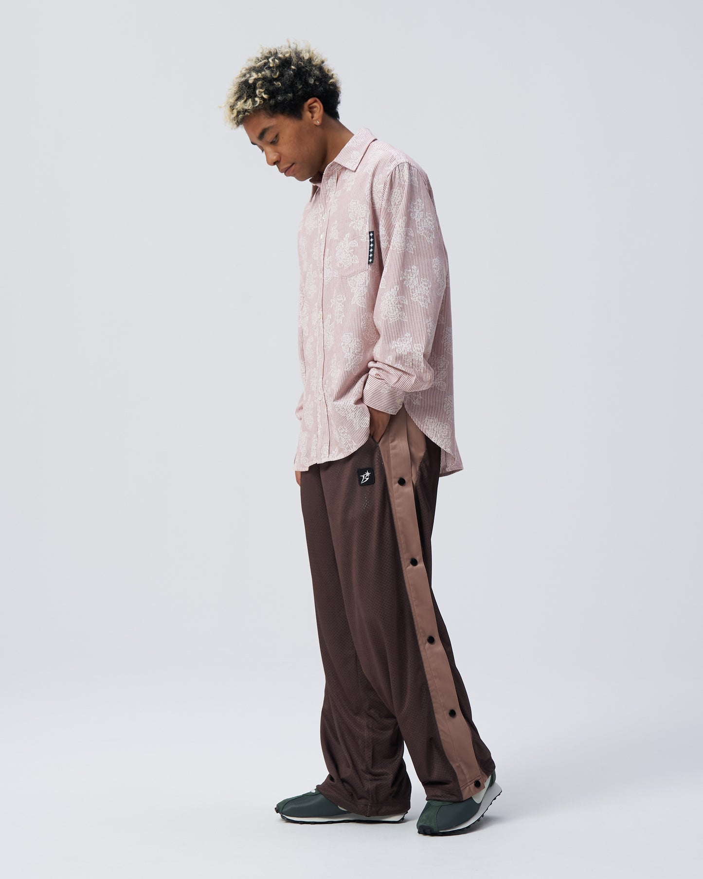 Flower Striped Shirt