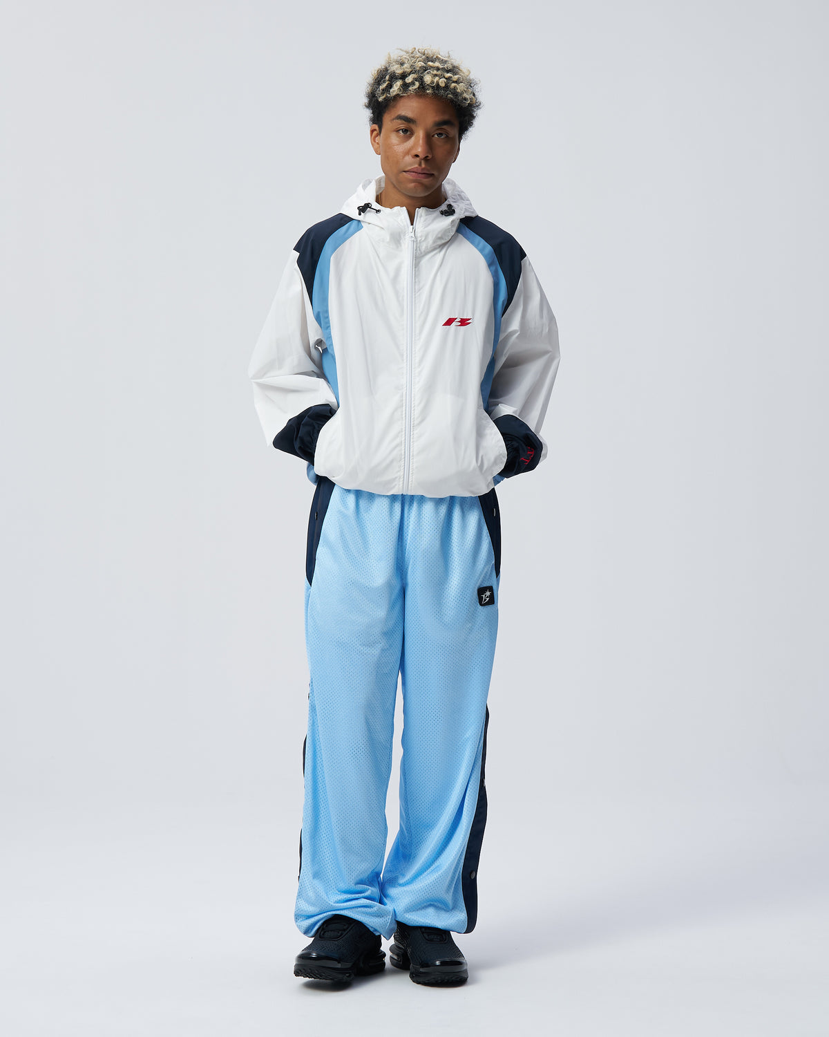 Speed Logo Hooded Track Jacket