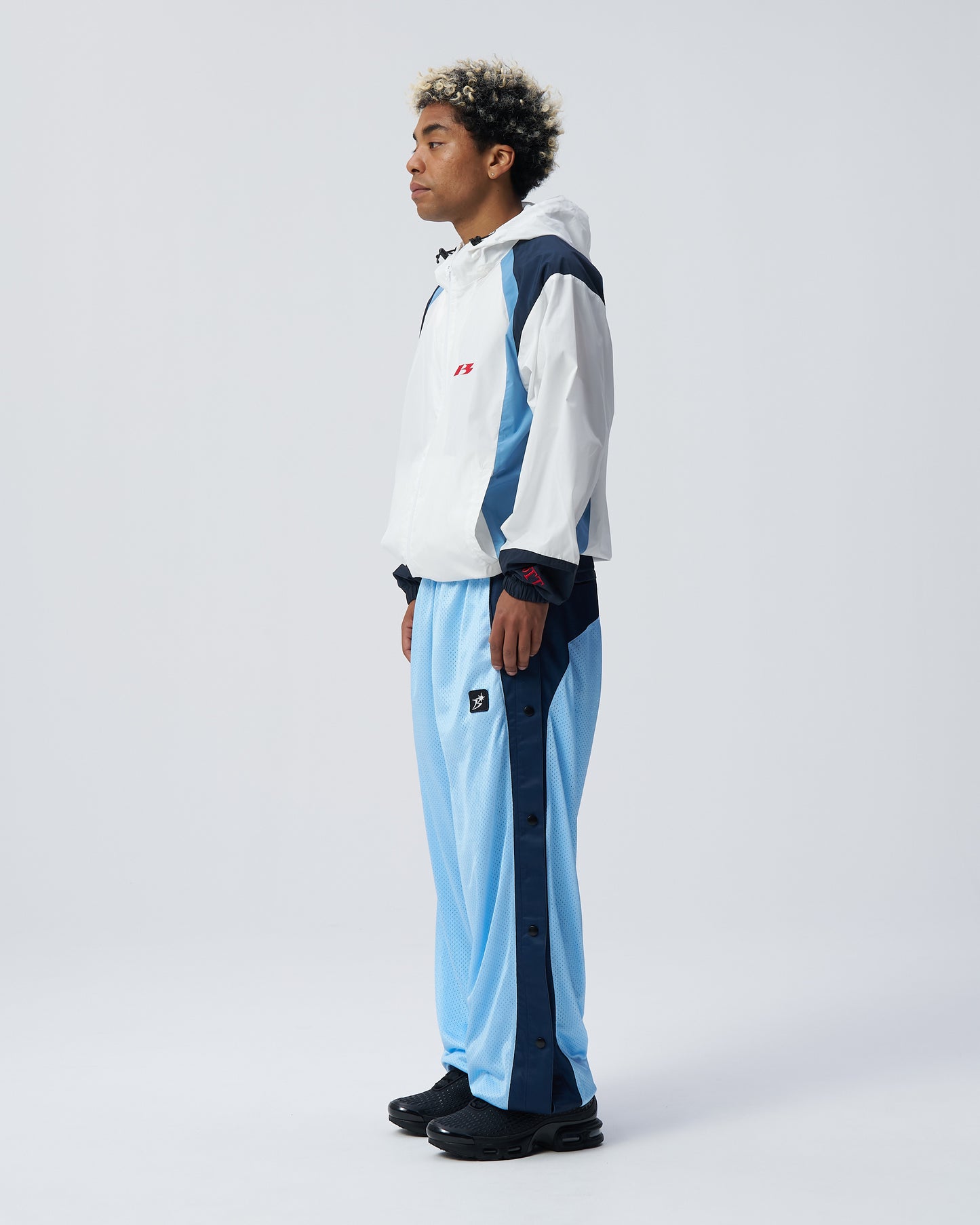 Side Snap Mesh Pant