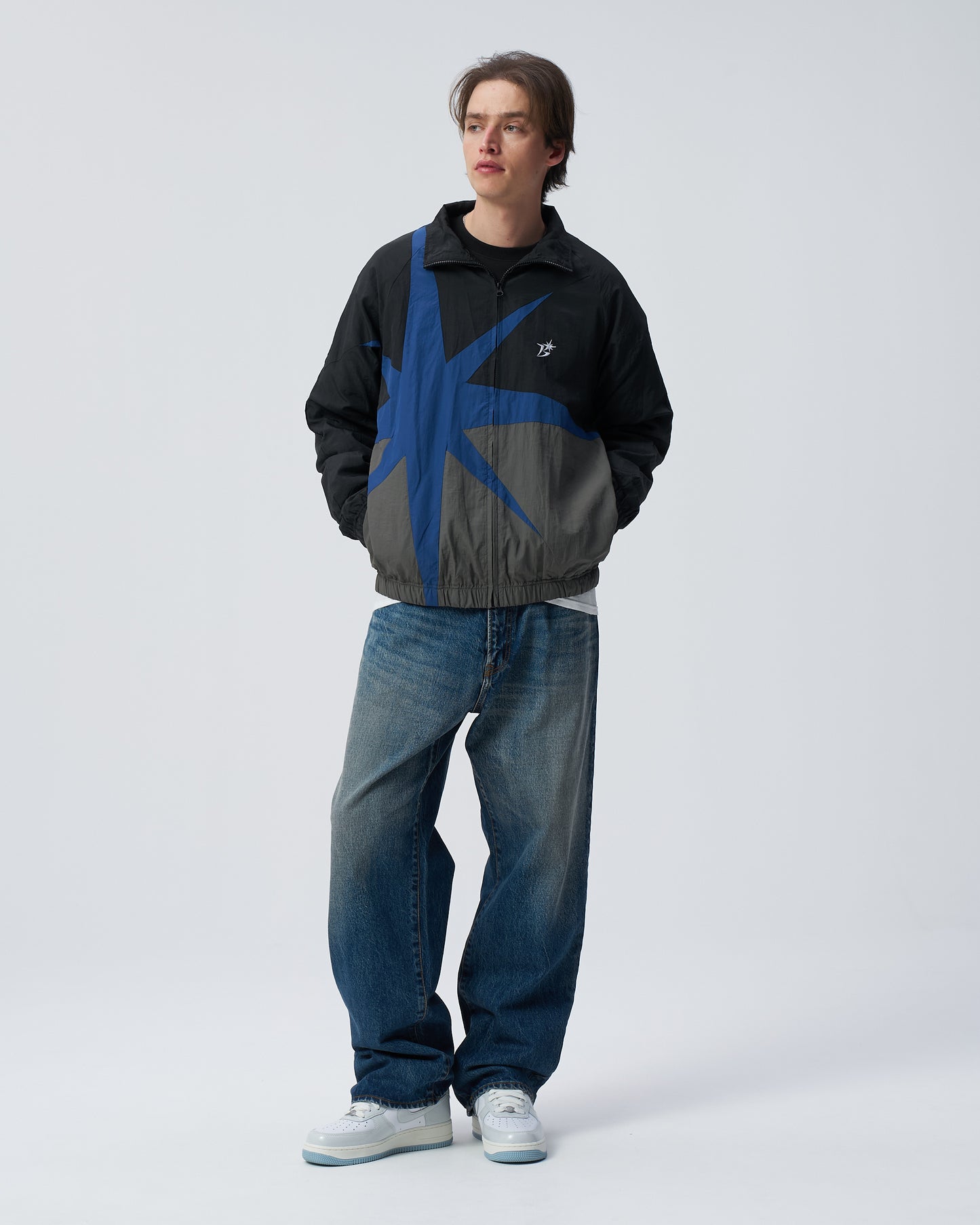Sparkle Raglan Track Jacket