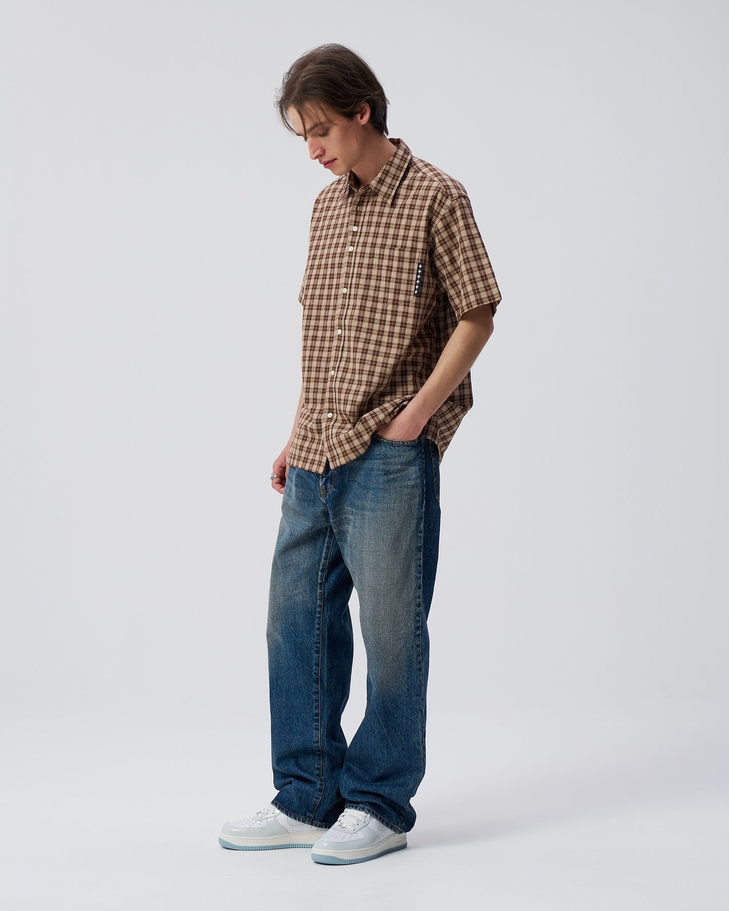 Plaid S/S Shirt