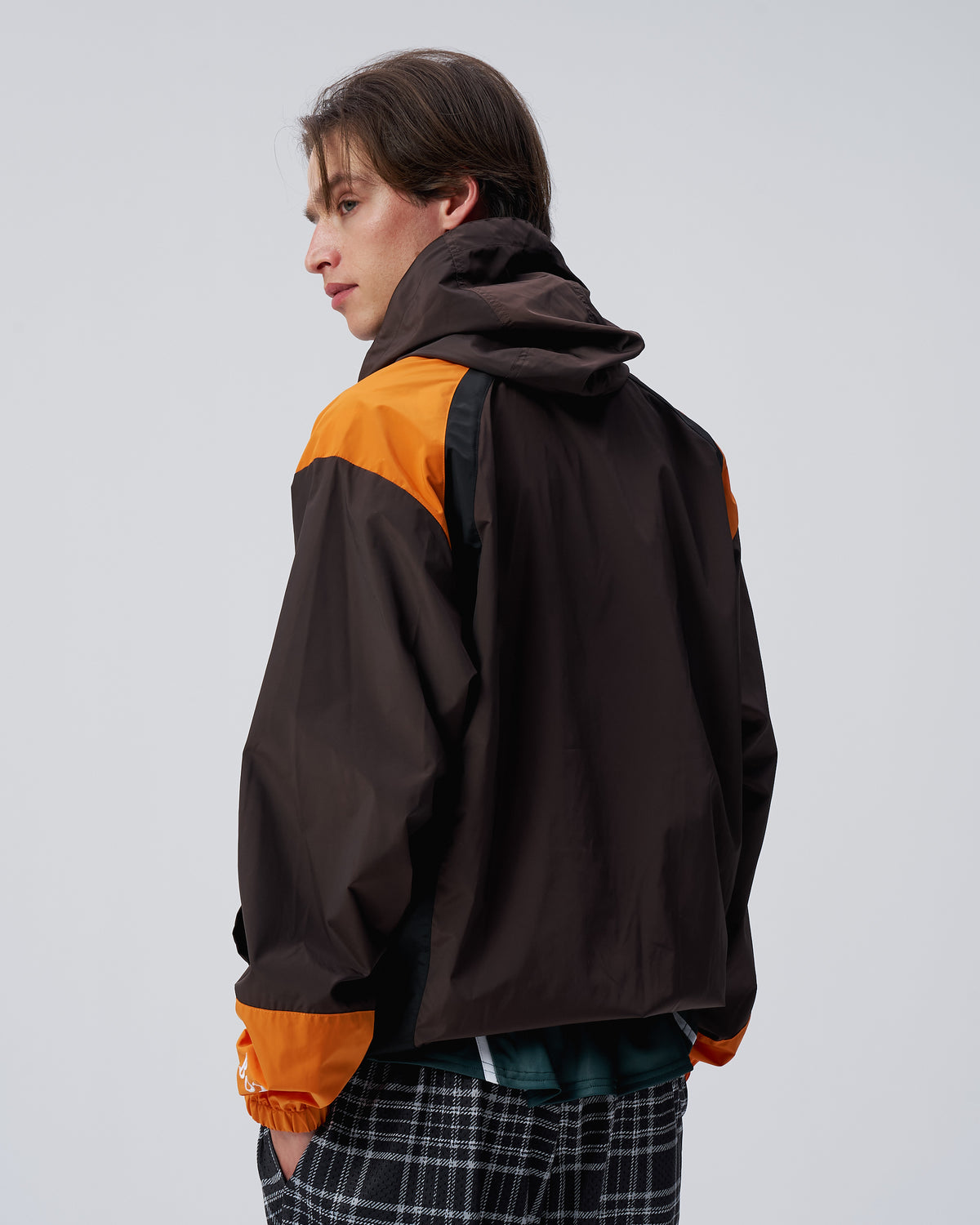 Speed Logo Hooded Track Jacket