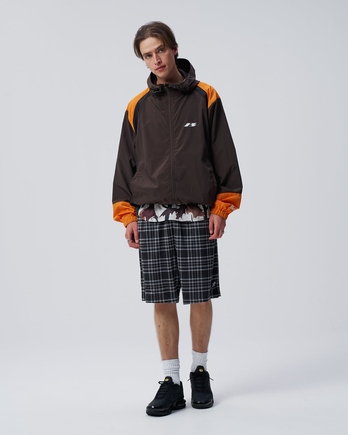 Speed Logo Hooded Track Jacket