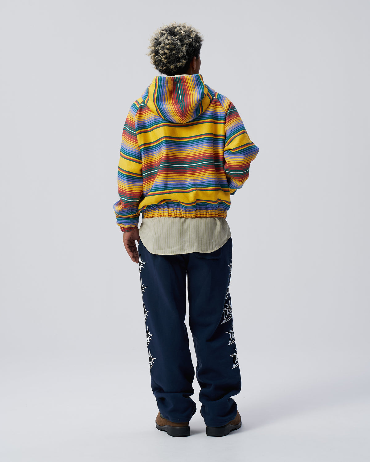 Serape Raglan Zip Hoodie