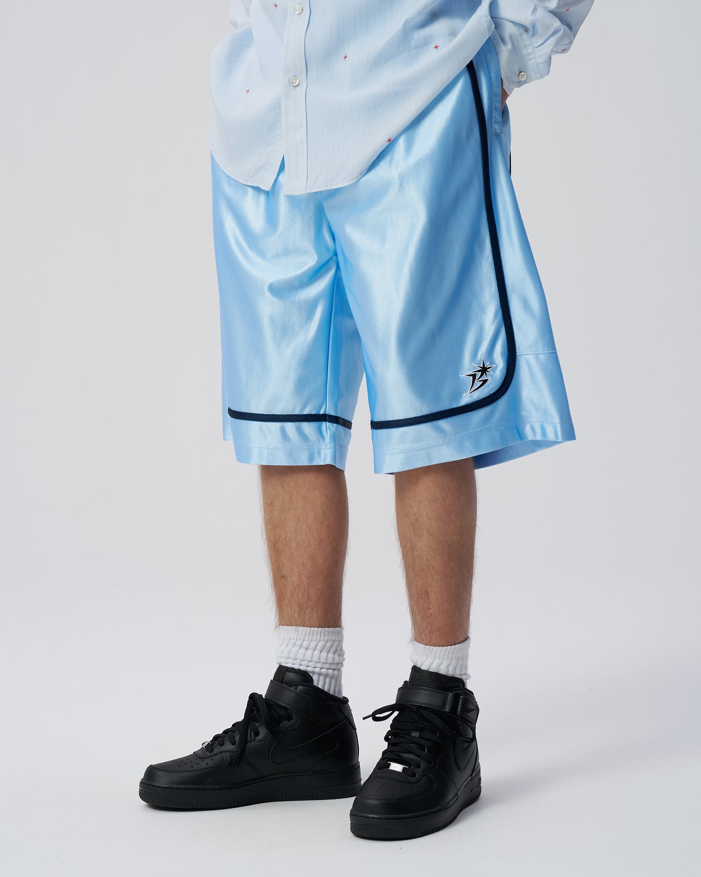 Piped Basketball Short