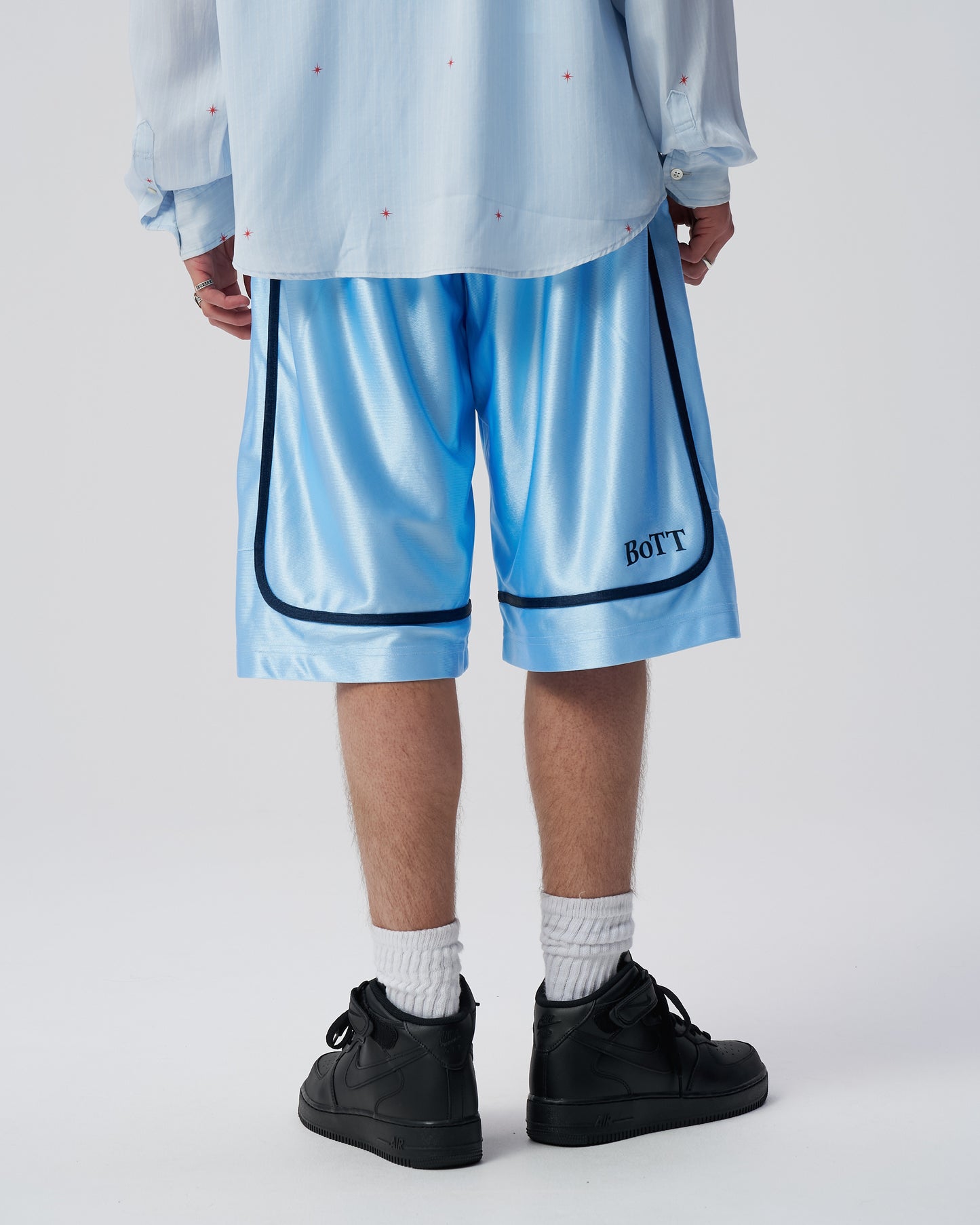 Piped Basketball Short