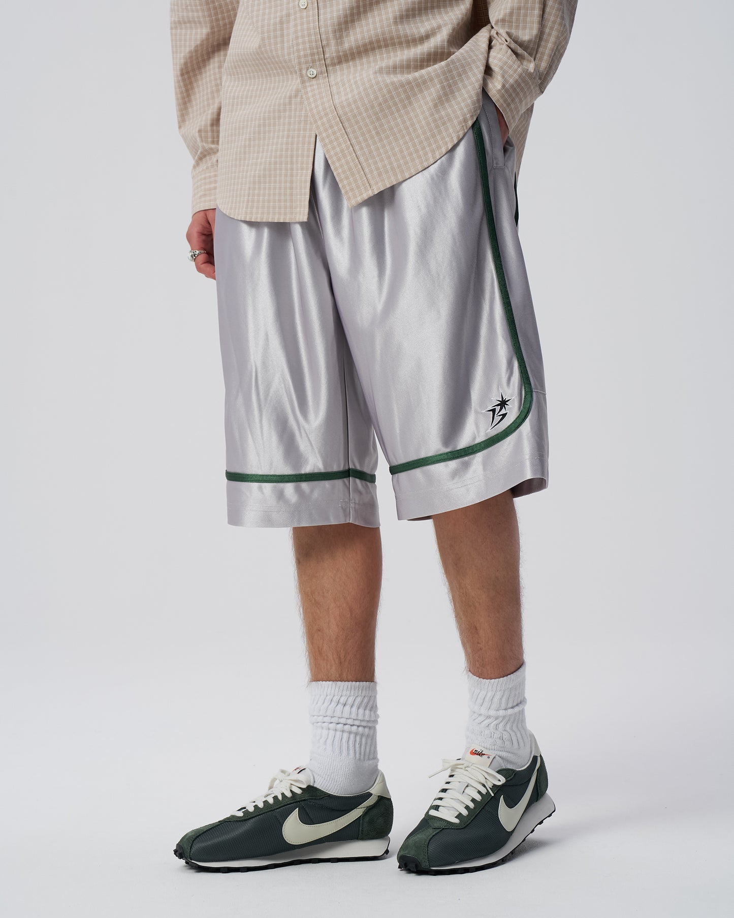 Piped Basketball Short