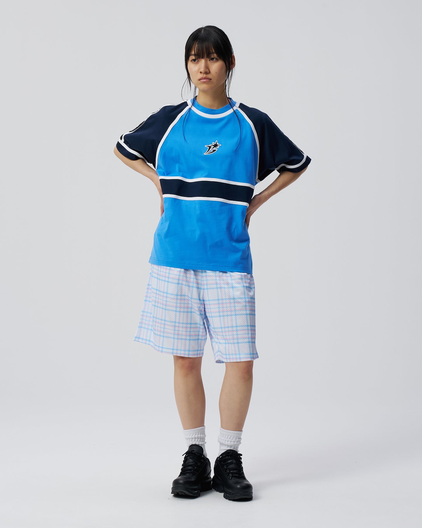 Mesh Paneled Tee