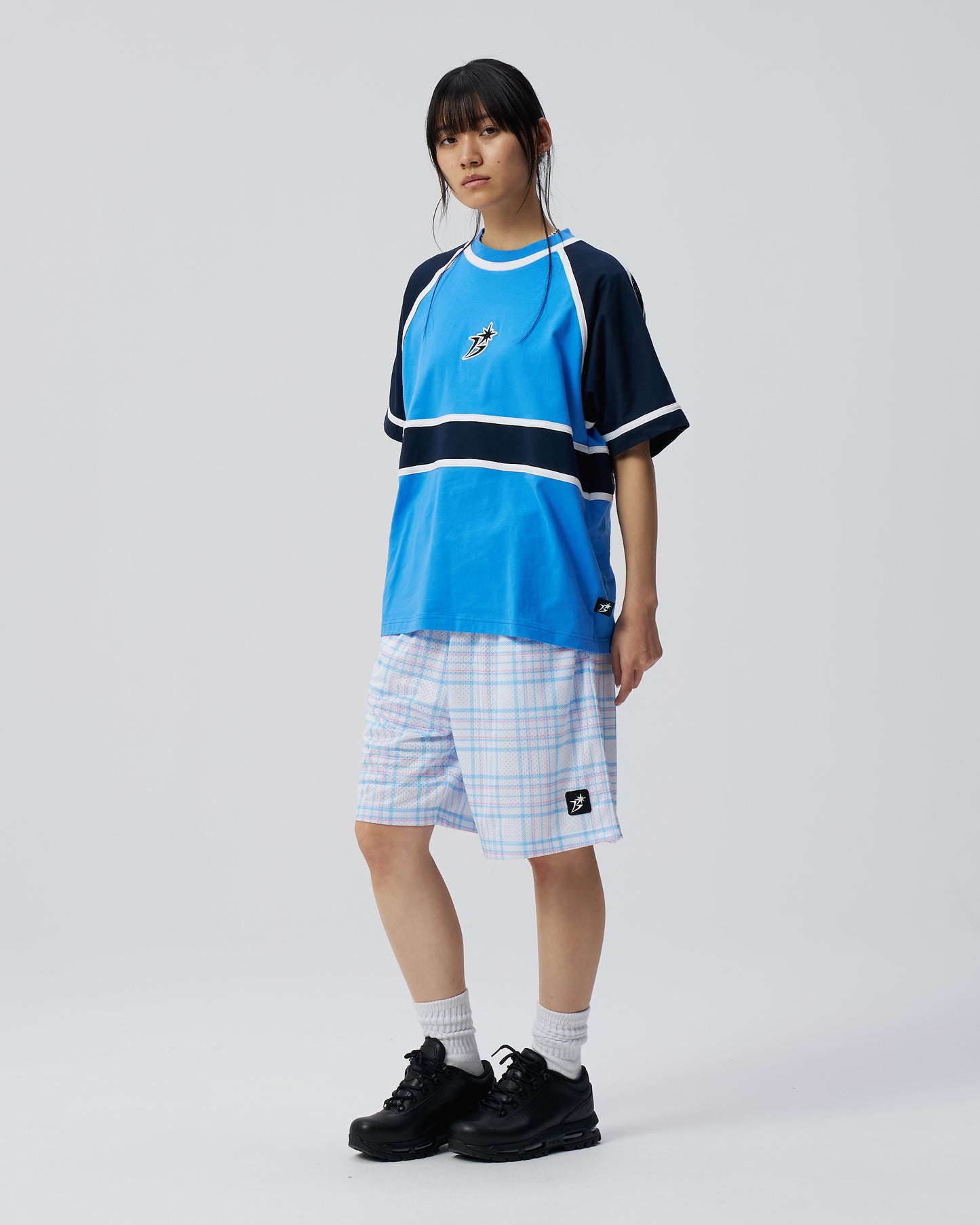 Mesh Paneled Tee