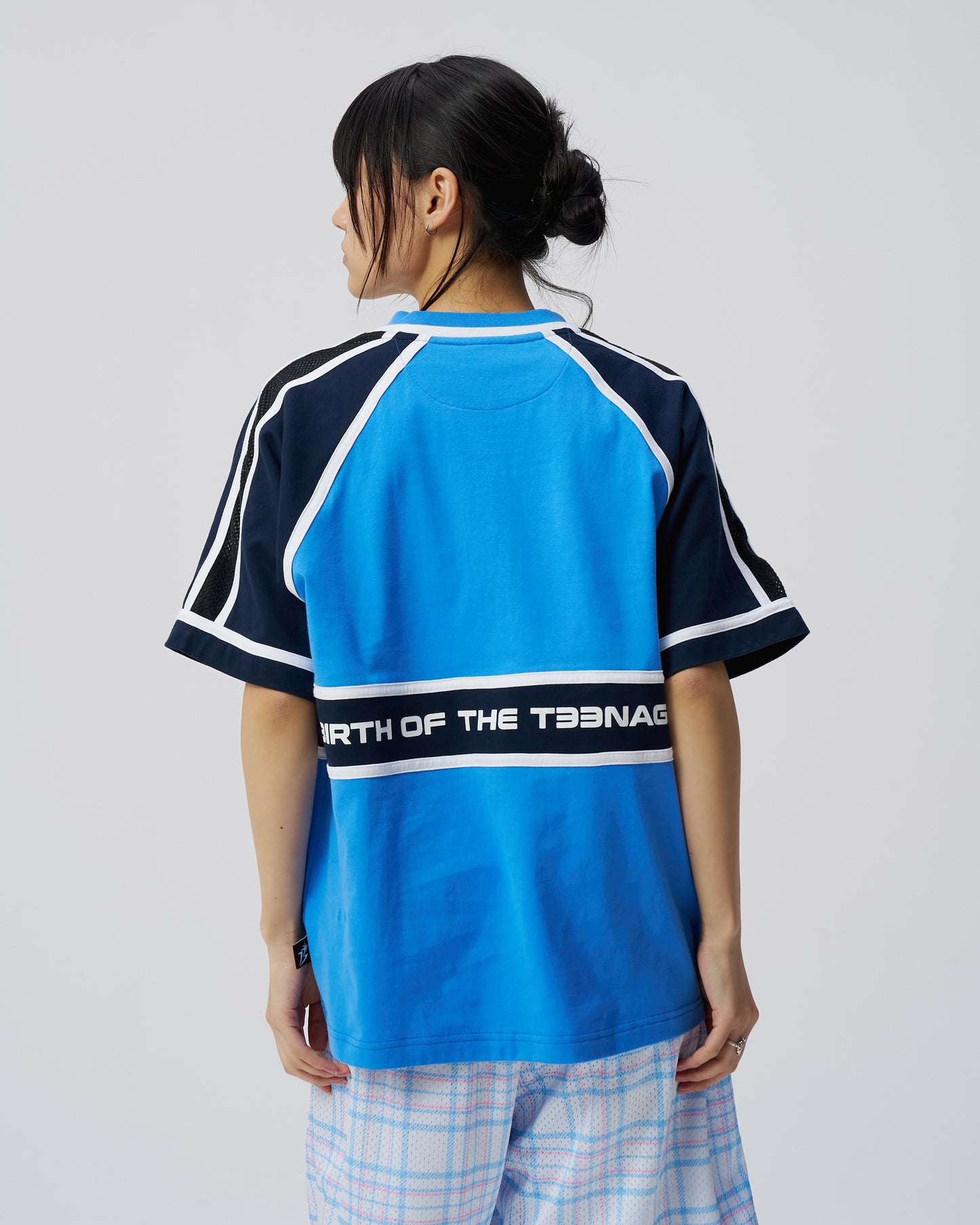 Mesh Paneled Tee