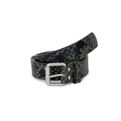 Python Printed Leather Belt