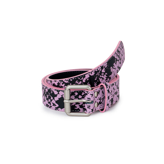 Python Printed Leather Belt