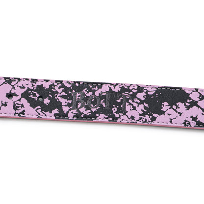 Python Printed Leather Belt