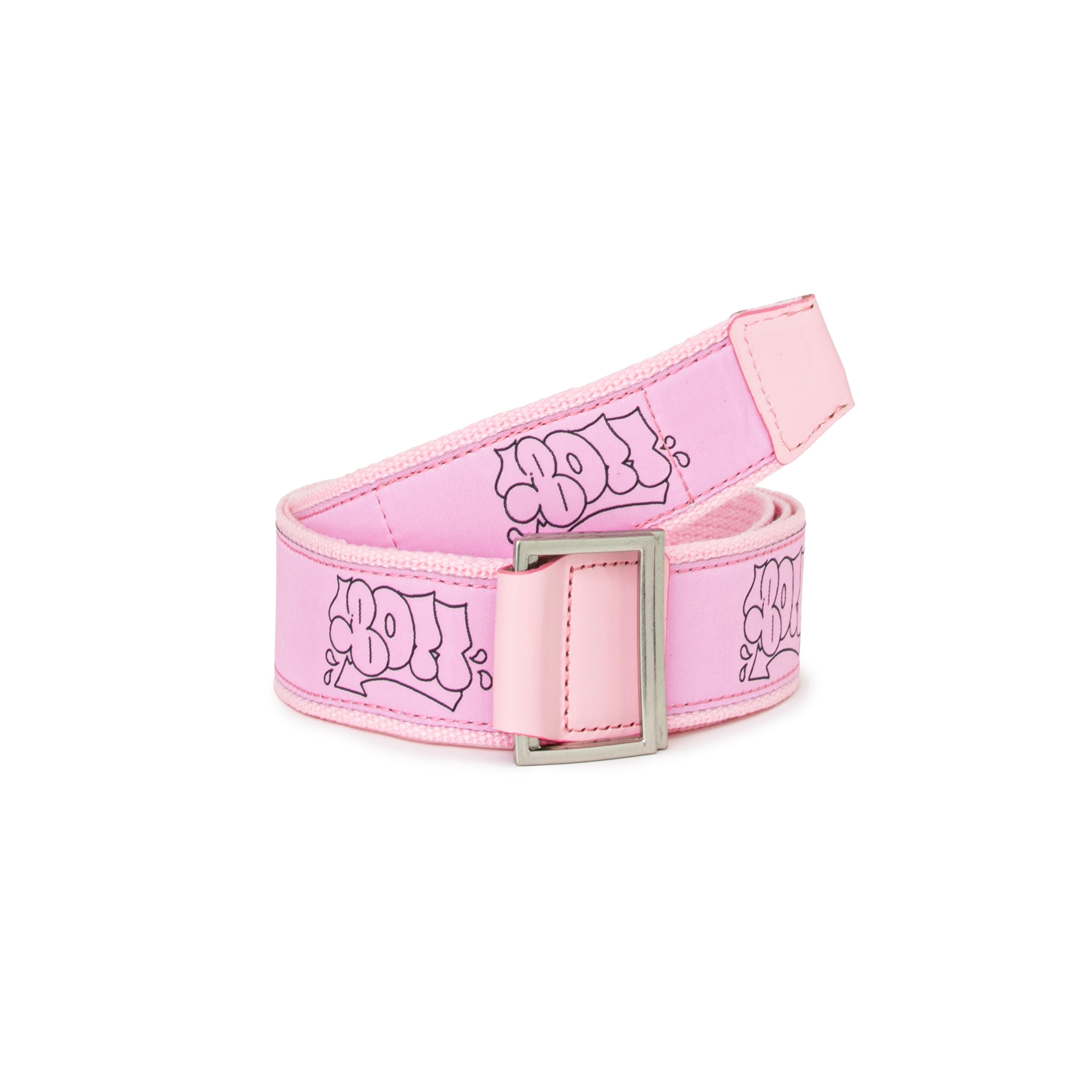 小物 BOTT python printed leather belt pink ACCESSORIES – BoTT