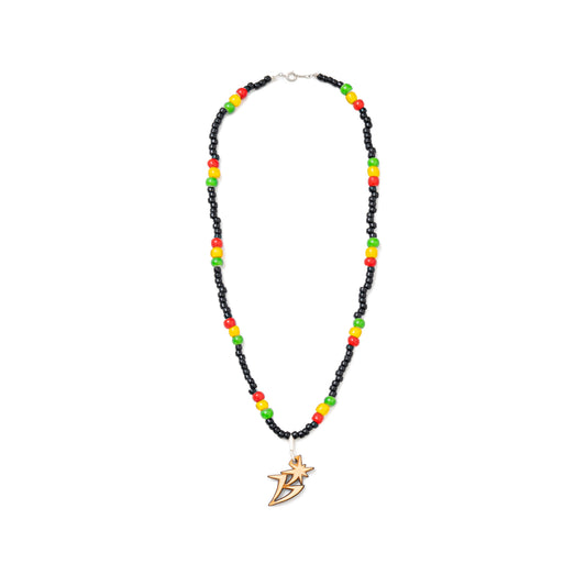 B Logo Bead Necklace