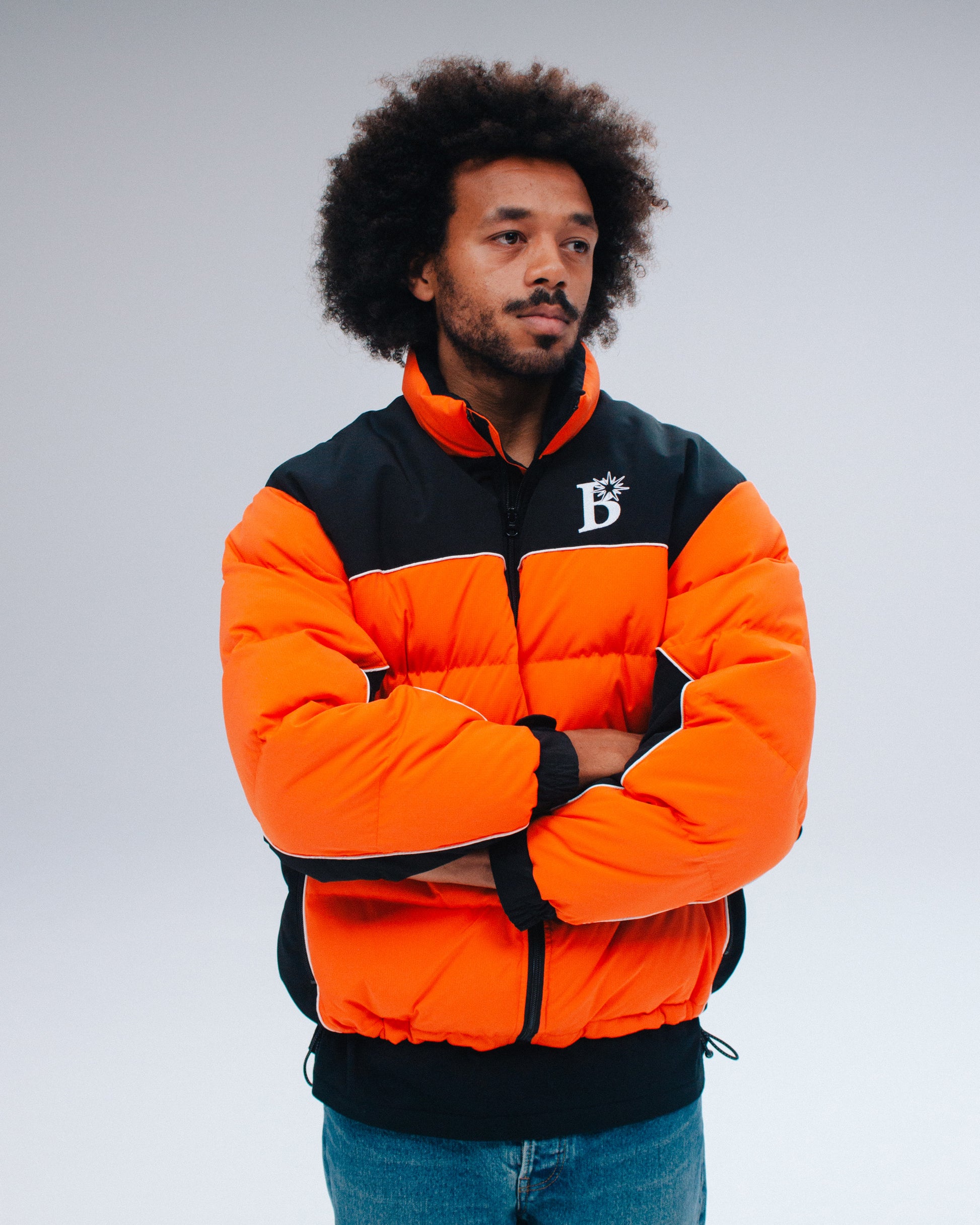 B Logo Down Jacket – BoTT 