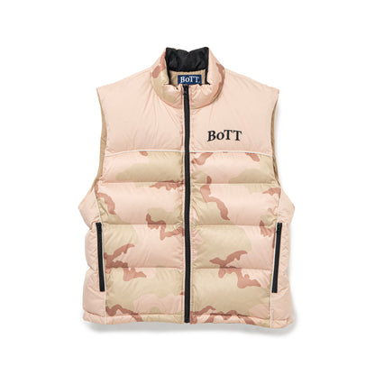 B Logo Down Vest