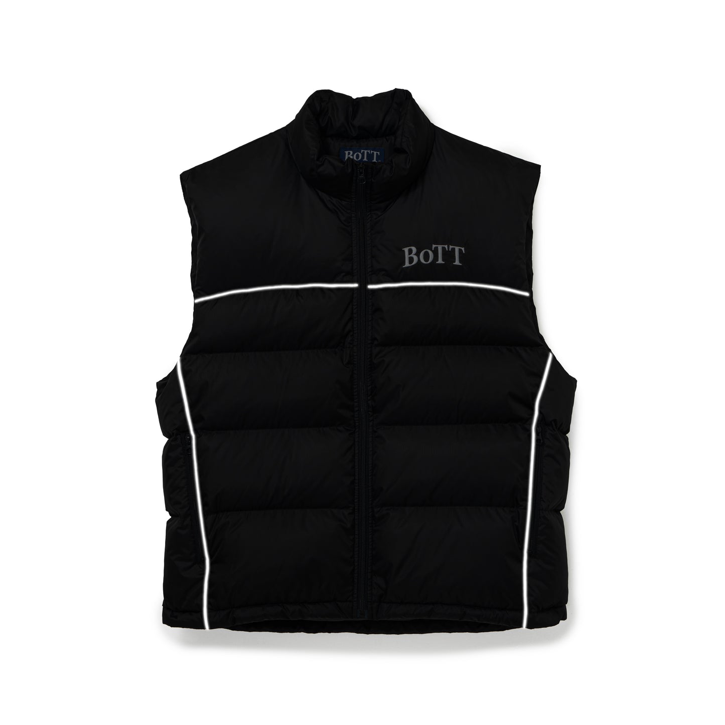 B Logo Down Vest