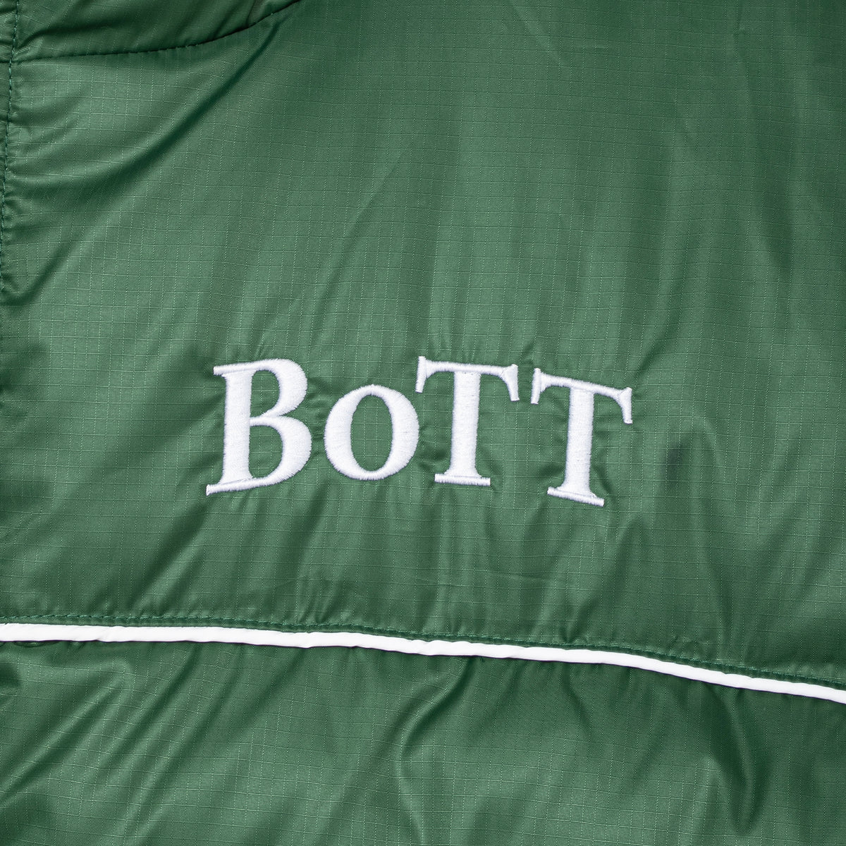 B Logo Hooded Down Jacket