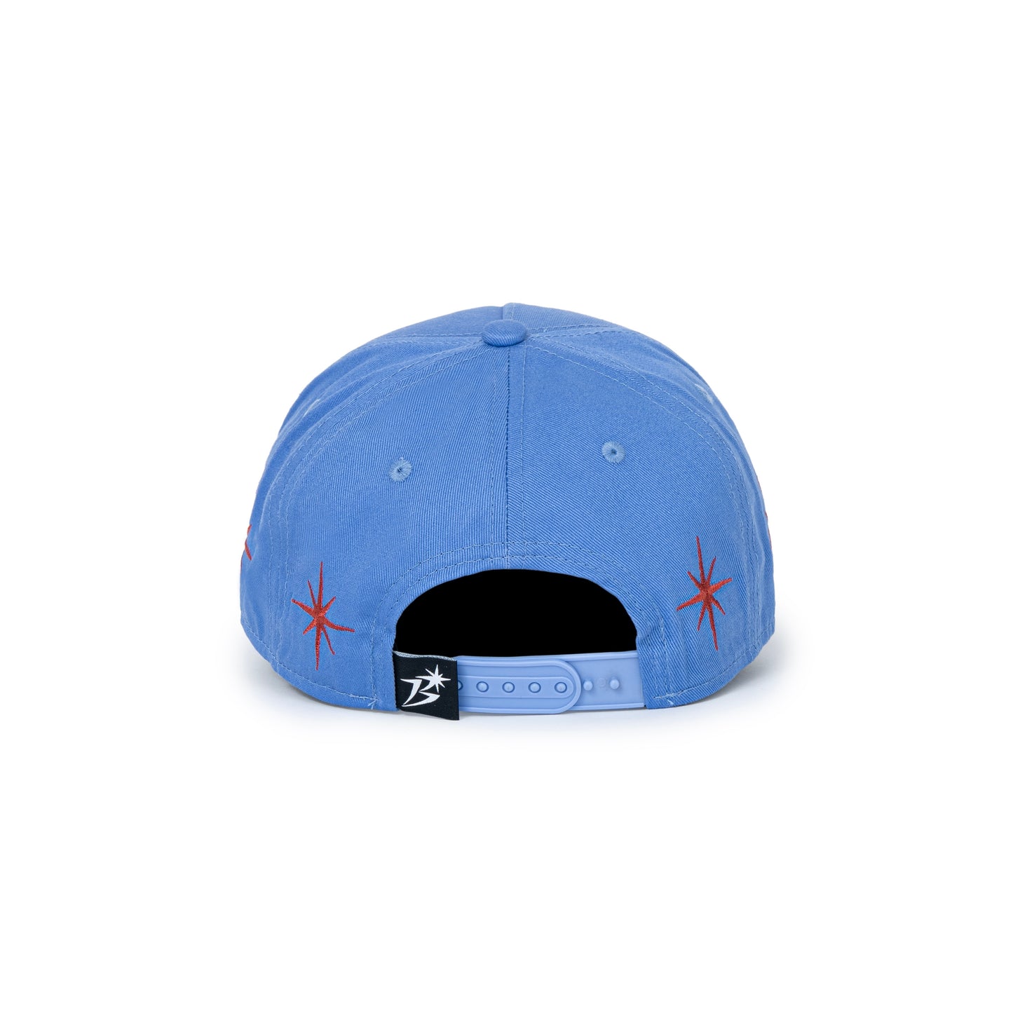 B Logo Sparkle Structured 5-Panel Cap