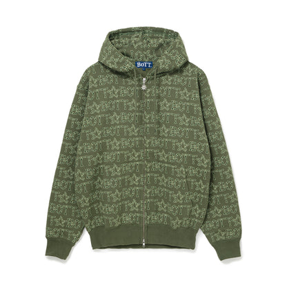 Bones Zip Hoodie