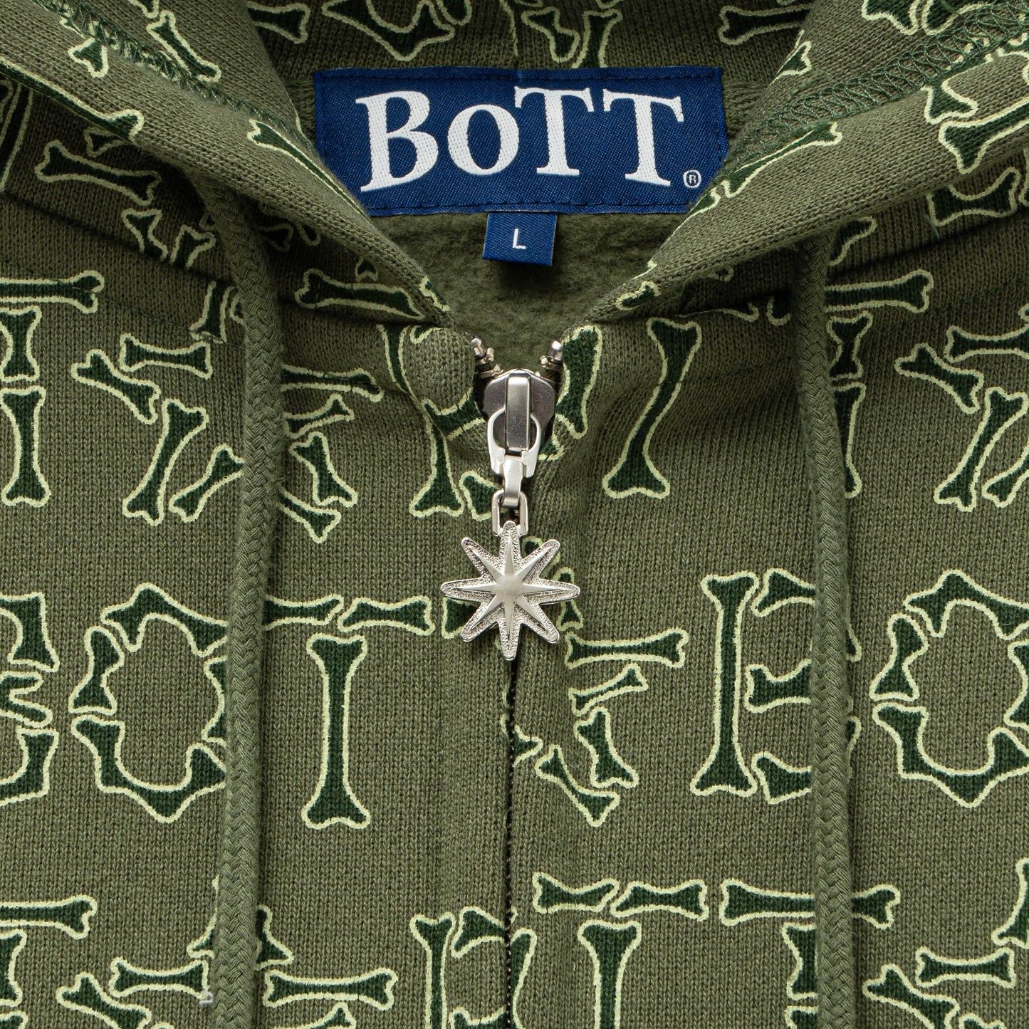 Bones Zip Hoodie
