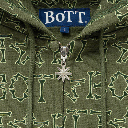 Bones Zip Hoodie