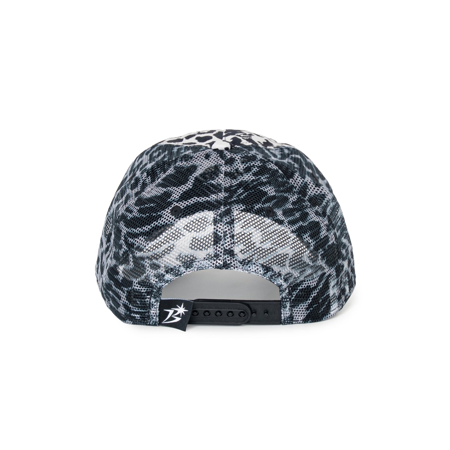 B Logo Mesh Back 5-Panel Cap
