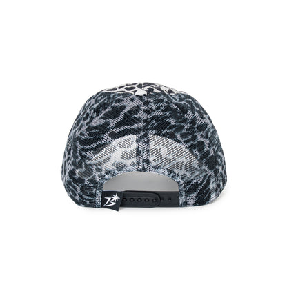 B Logo Mesh Back 5-Panel Cap