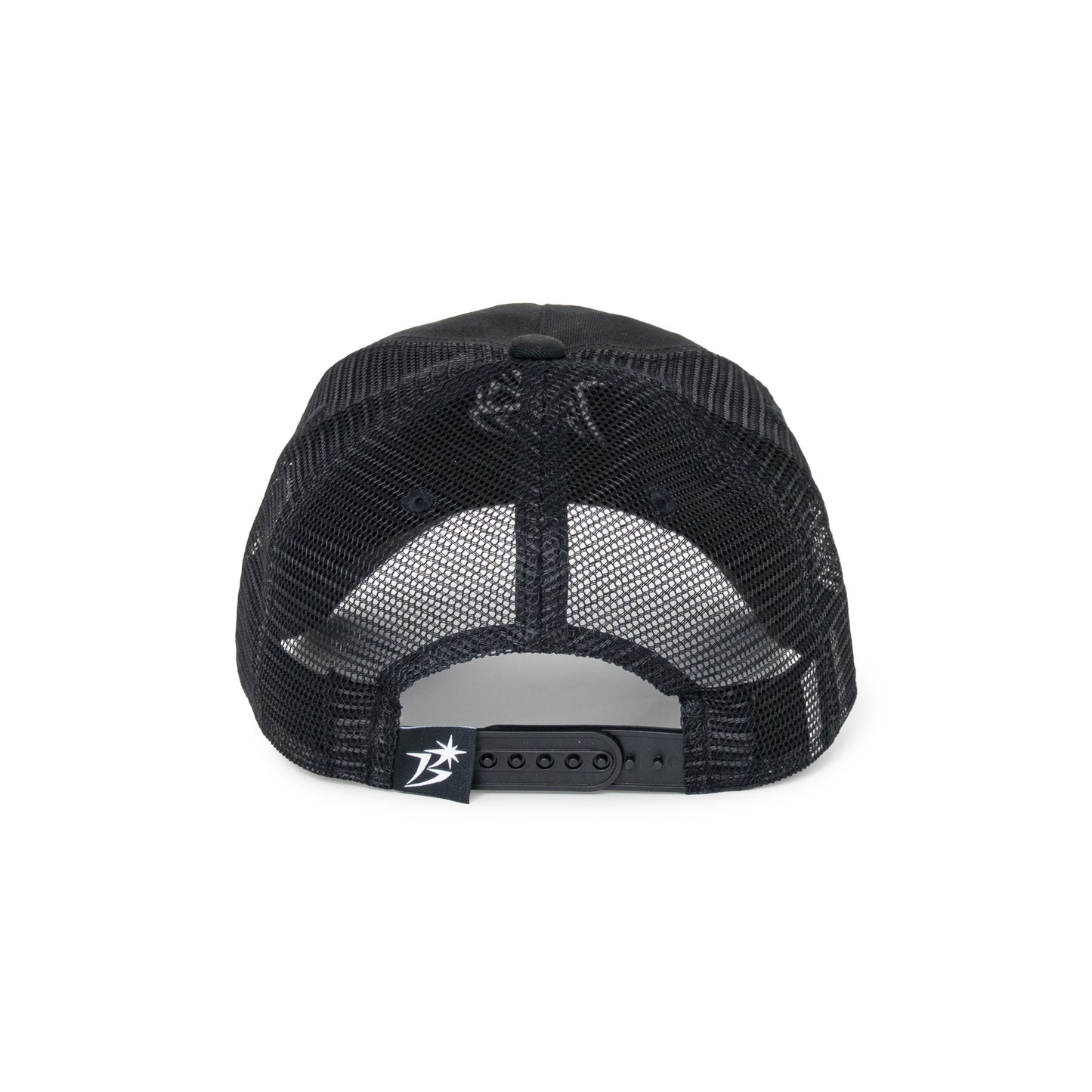 B Logo Mesh Back 5-Panel Cap