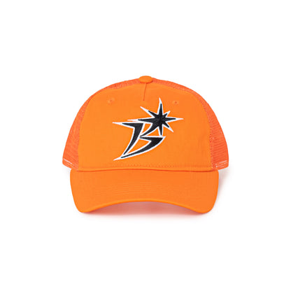 B Logo Mesh Back 5-Panel Cap