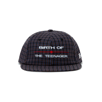 Plaid 6-Panel Cap