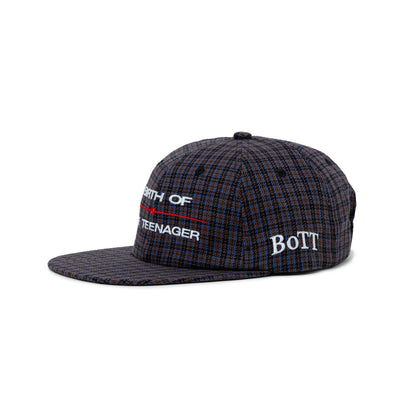 Plaid 6-Panel Cap