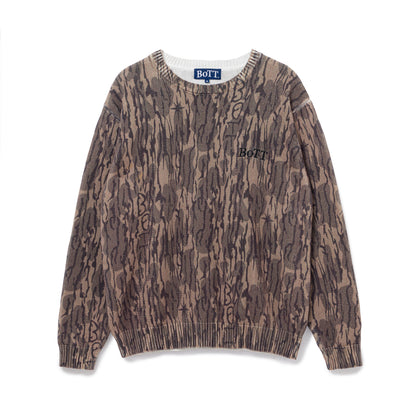 Camo Printed Knit