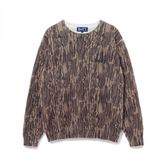 Camo Printed Knit