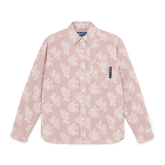 Flower Striped Shirt